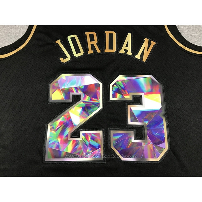 Maillot Golden Edition Chicago Bulls Michael Jordan #23 2021-22 Noir